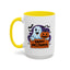 Halloween Mug - Winking Ghost With Pumpkin