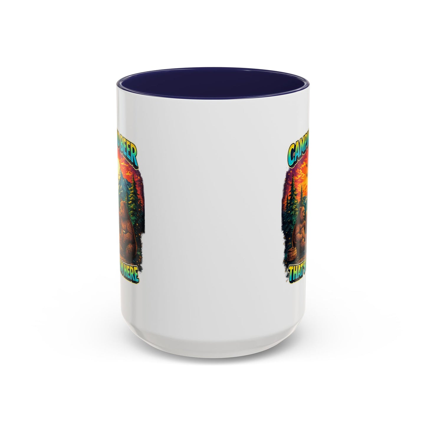 Humor Mug - Camping and Beer