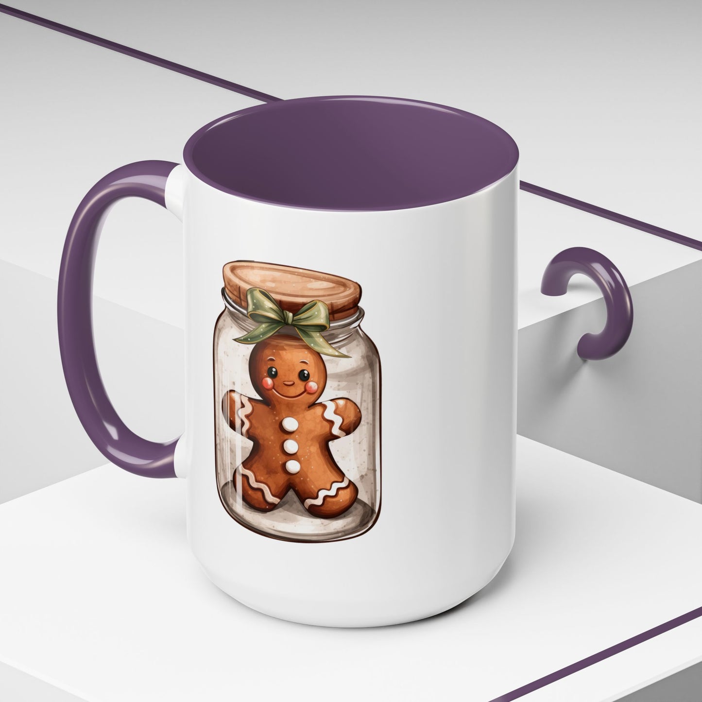 Christmas Mug - Gingerbread Man Jar