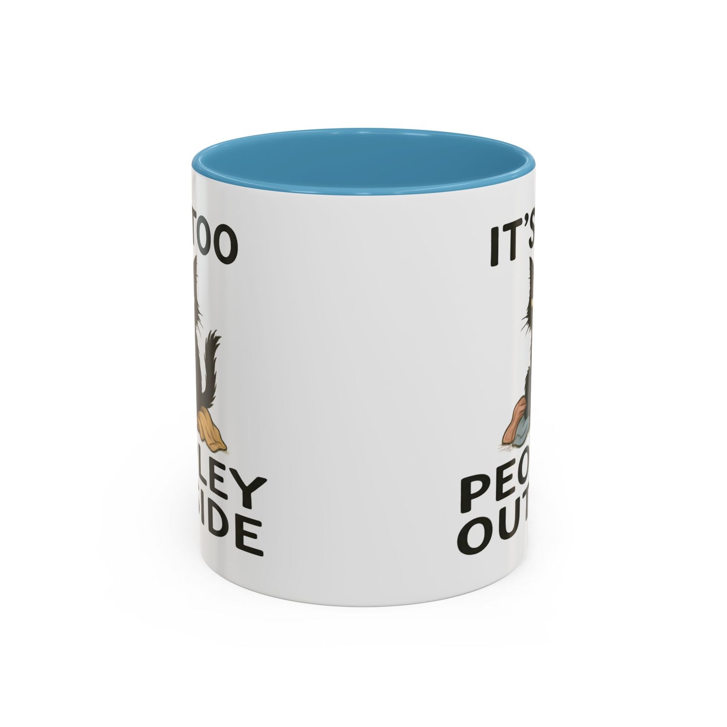Animal Mug - It's Too Peopley Outside