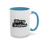 Christmas Mug - Merry Christmas White Black & Grey Text
