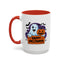 Halloween Mug - Winking Ghost With Pumpkin