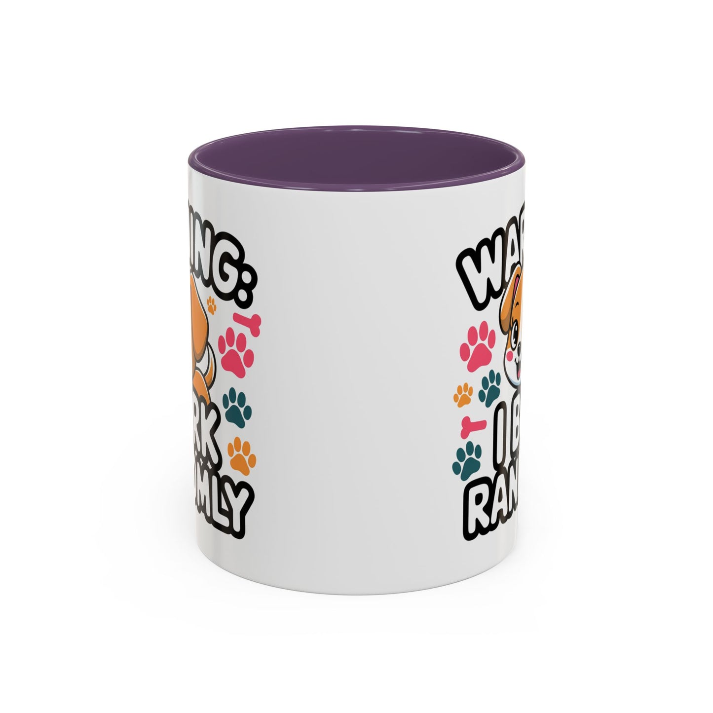 Animal Mug - Warning I Bark Randomly