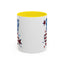 4th of July Mug - America Peace Sign