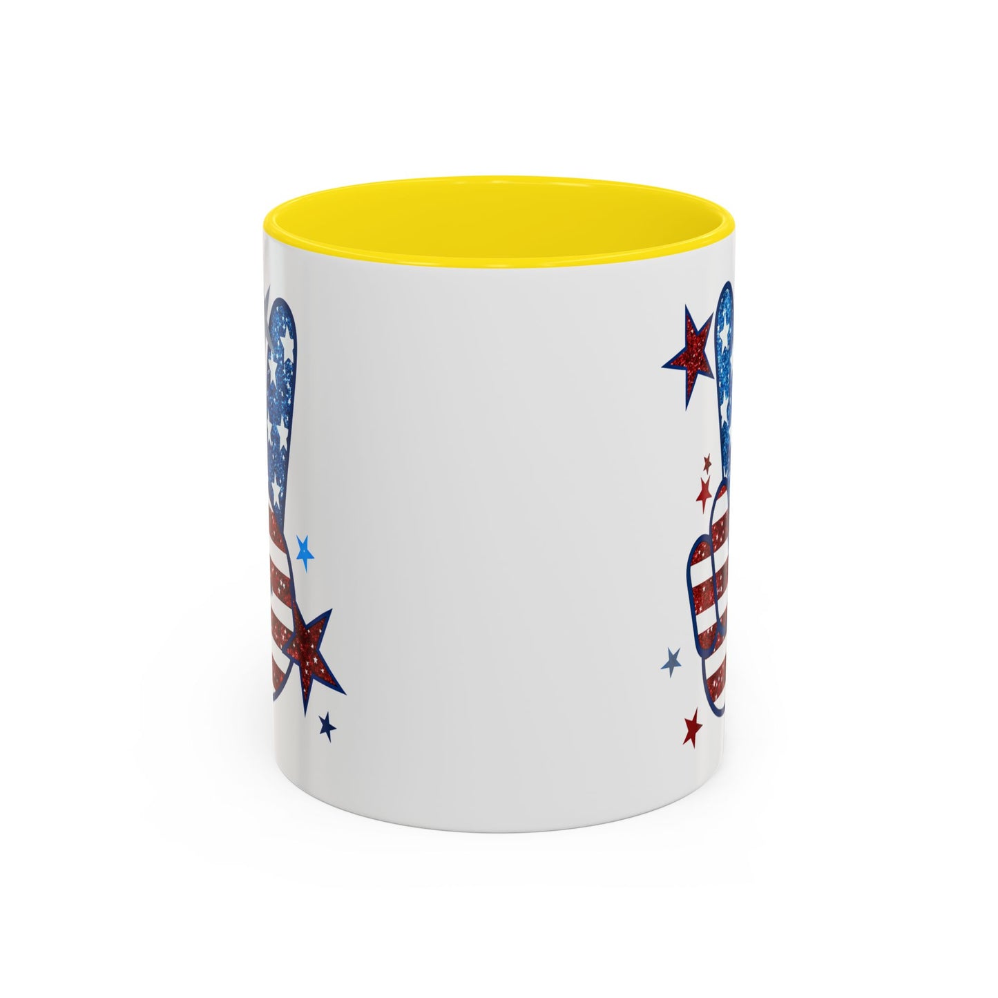 4th of July Mug - America Peace Sign