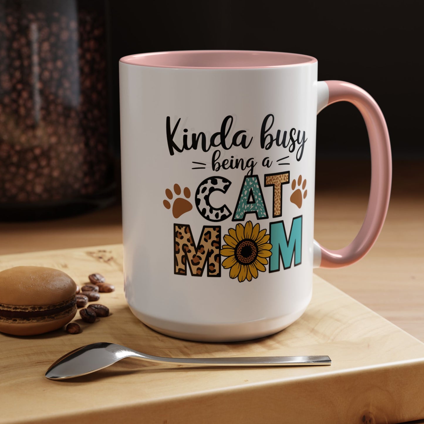 Animal Mug - Kinda Busy Being a Cat Mom