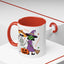 Halloween Mug - Skeleton & Witch