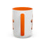 Christmas Mug - Gingerbread Man Green Bow