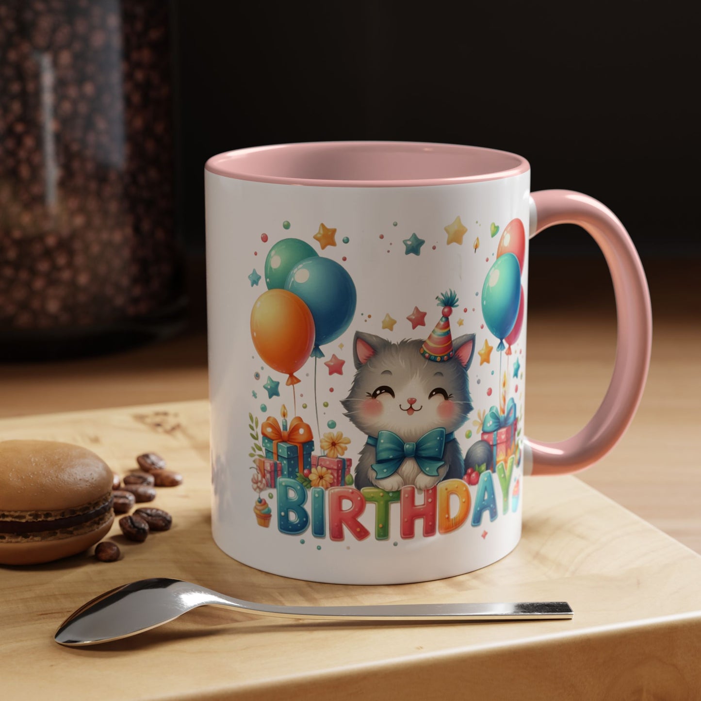 Birthday Mug - Birthday Kitty