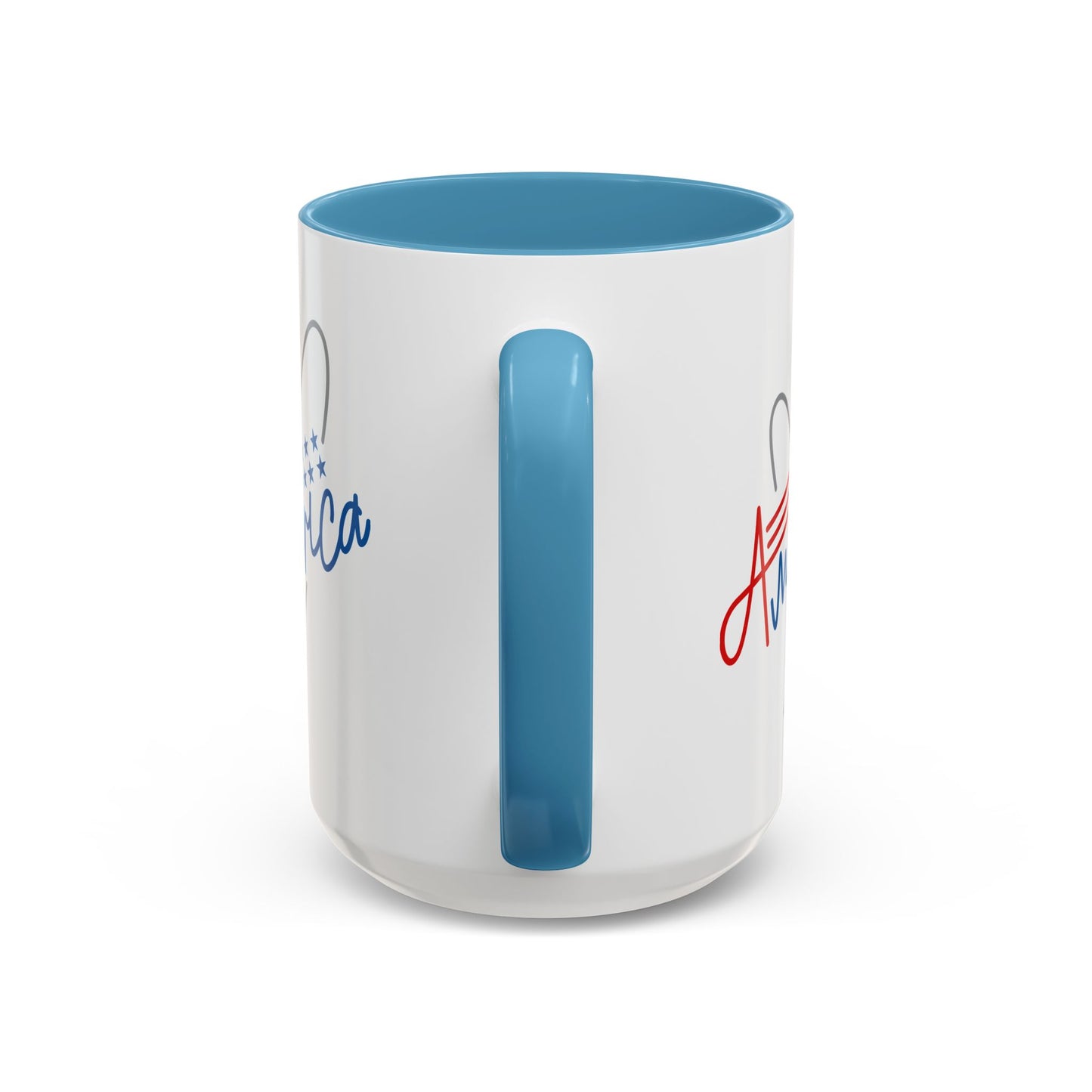 4th of July Mug - America Heart