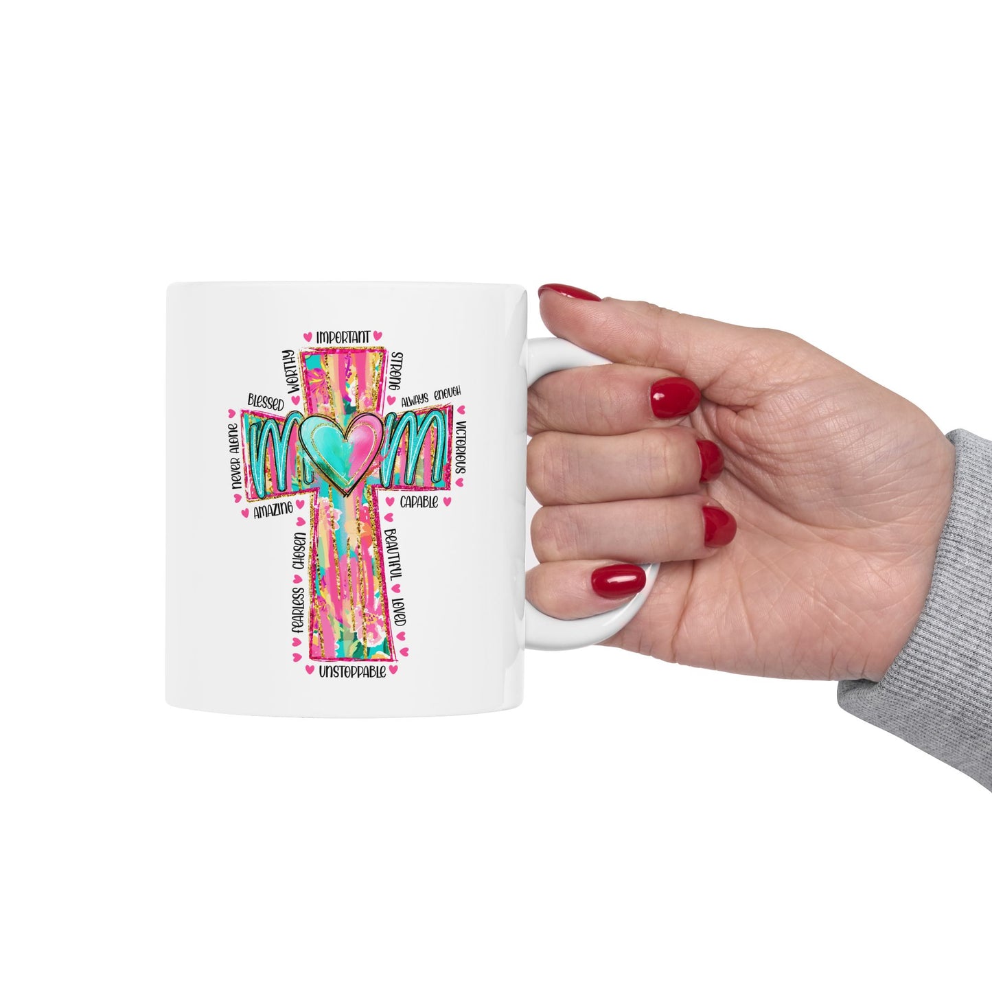 Mother's Day Mug - Mom Cross