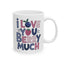 Anniversary Mug - I love You Berry Much Text