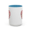 Mother's Day Mug - Love You Mom Retro Heart