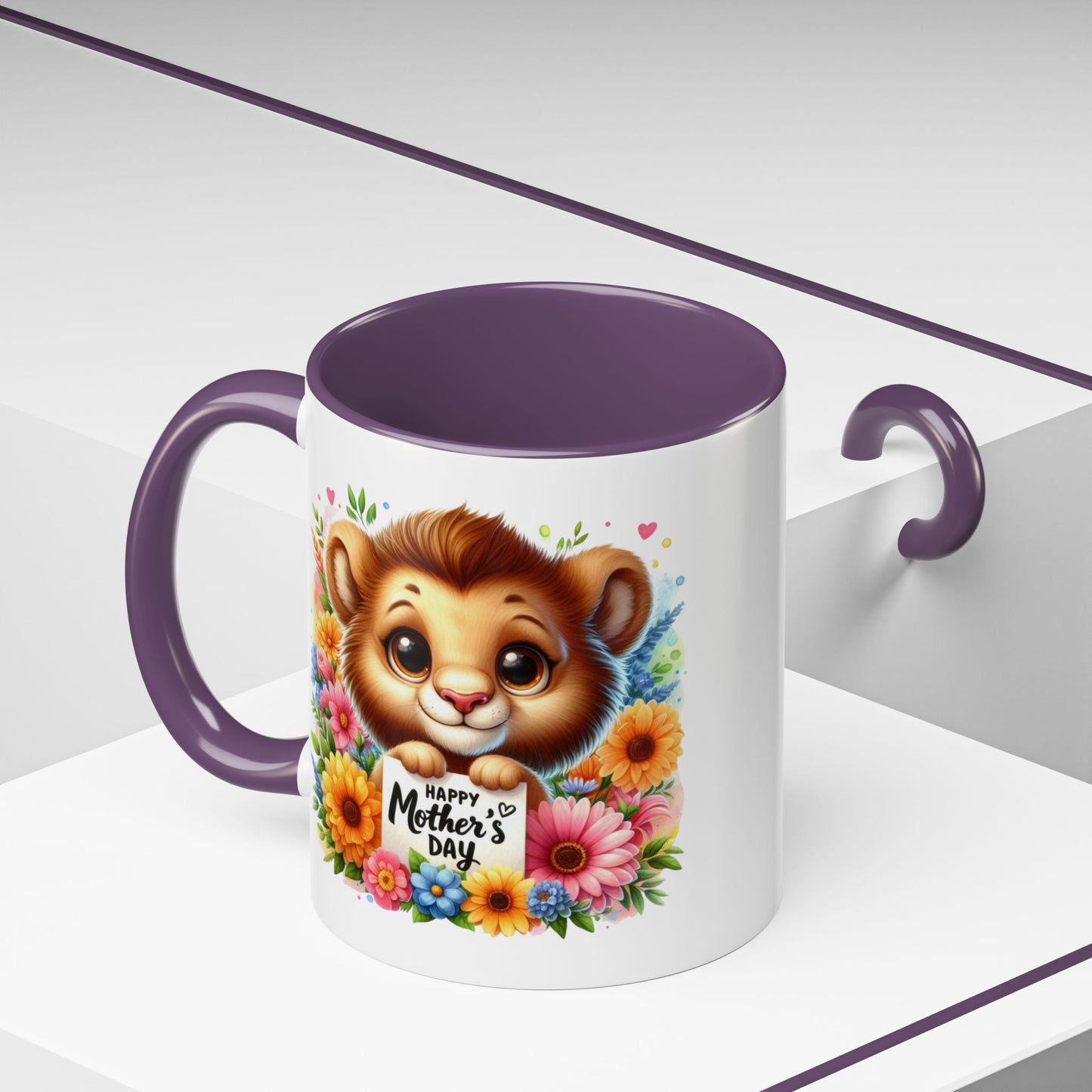 Mother's Day Mug - Happy Mother's Day Lion