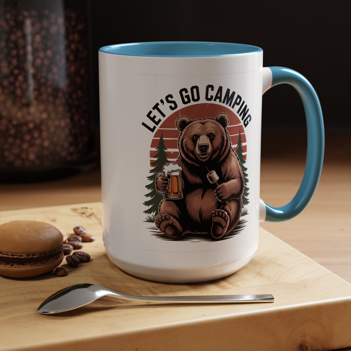 Adventure Mug - Let's Go Camping Bear