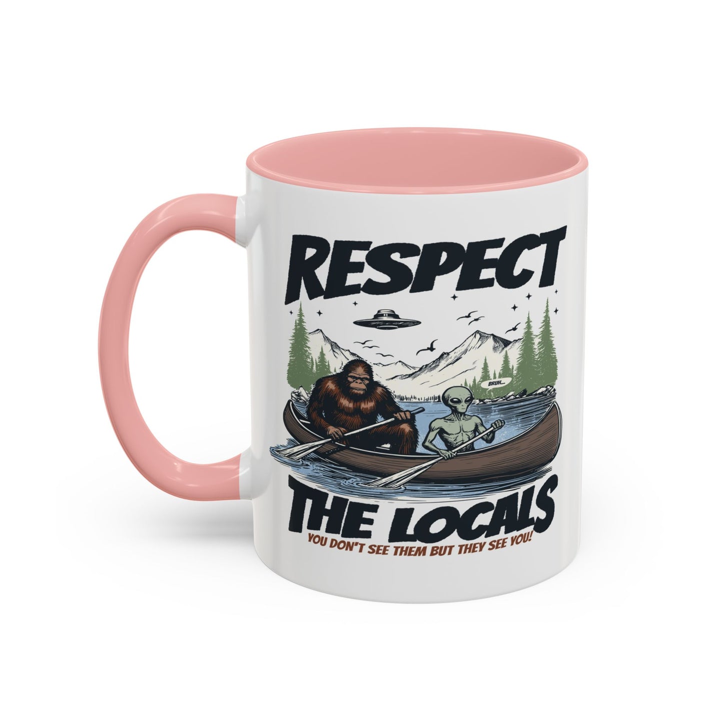 Alien Mug - Respect The Locals