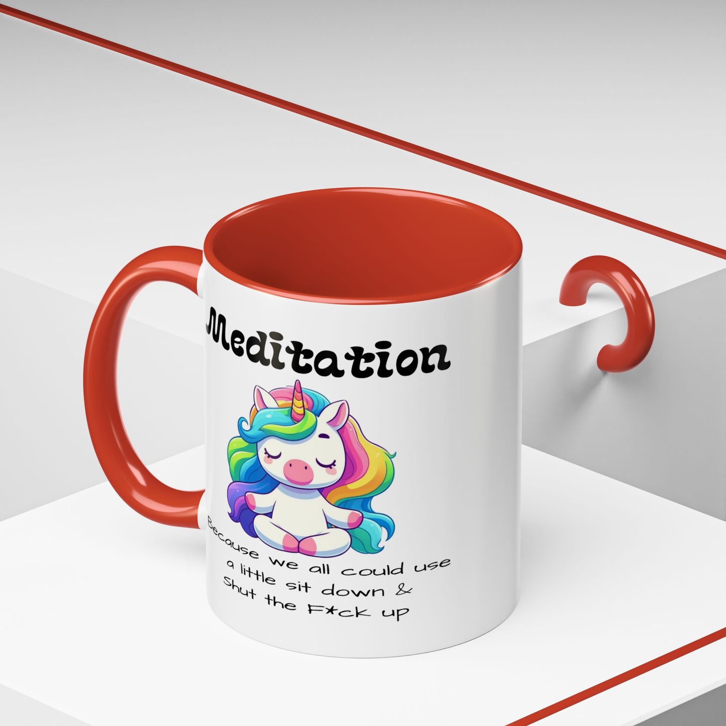 Adult Mug - Meditation Unicorn