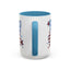 4th of July Mug - America Peace Sign