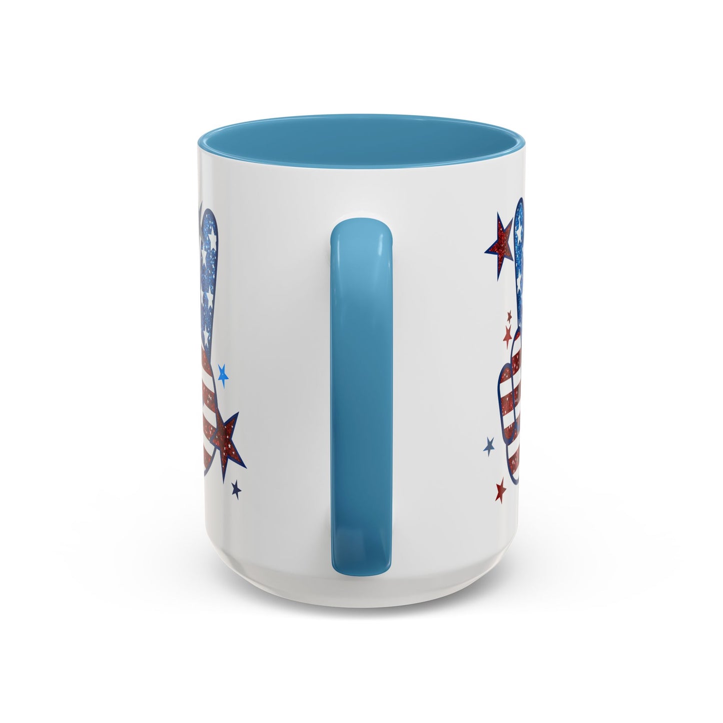 4th of July Mug - America Peace Sign