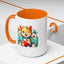 Mother's Day Mug - Mom Cat Red Heart