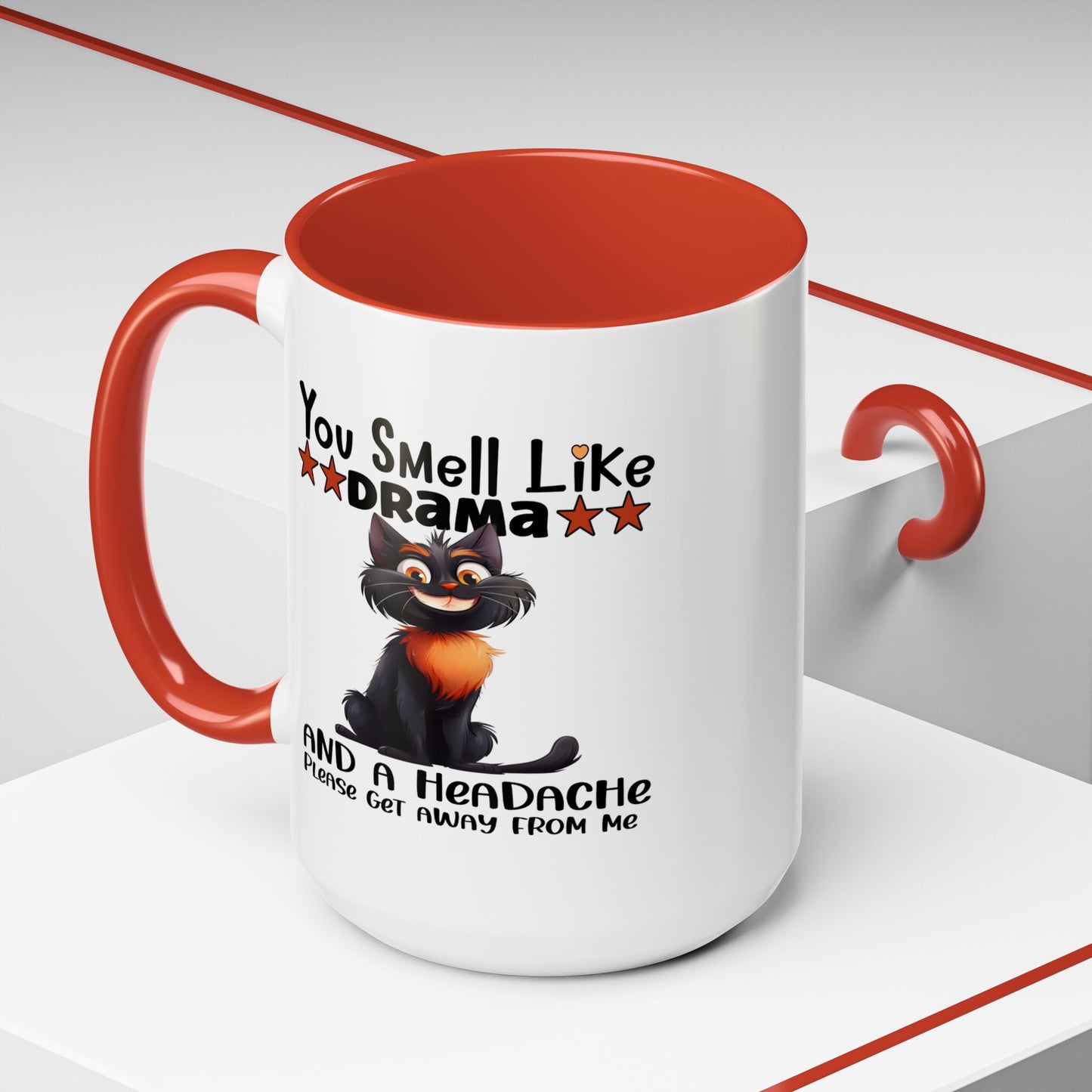 Humor Mug - You Smell Like Drama