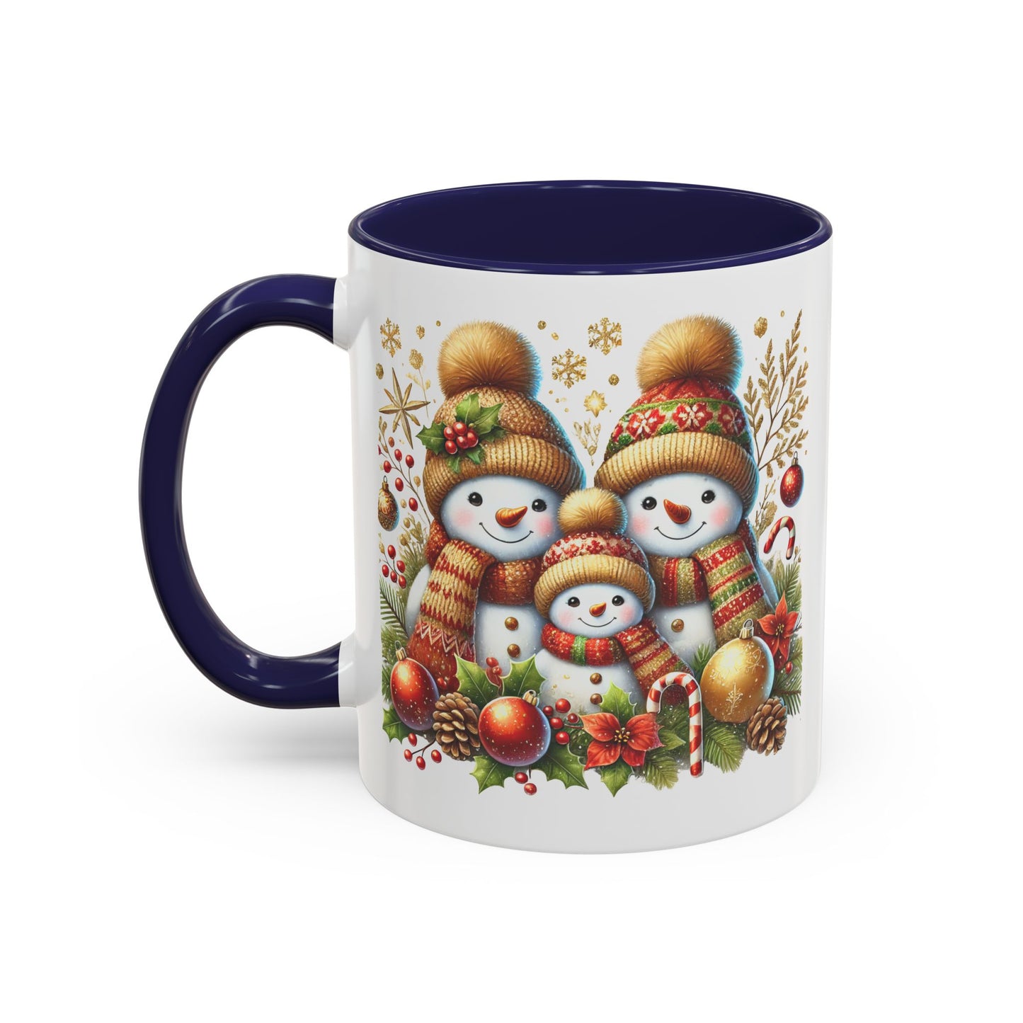 Christmas Mug - Gingerbread Snowman Family 3
