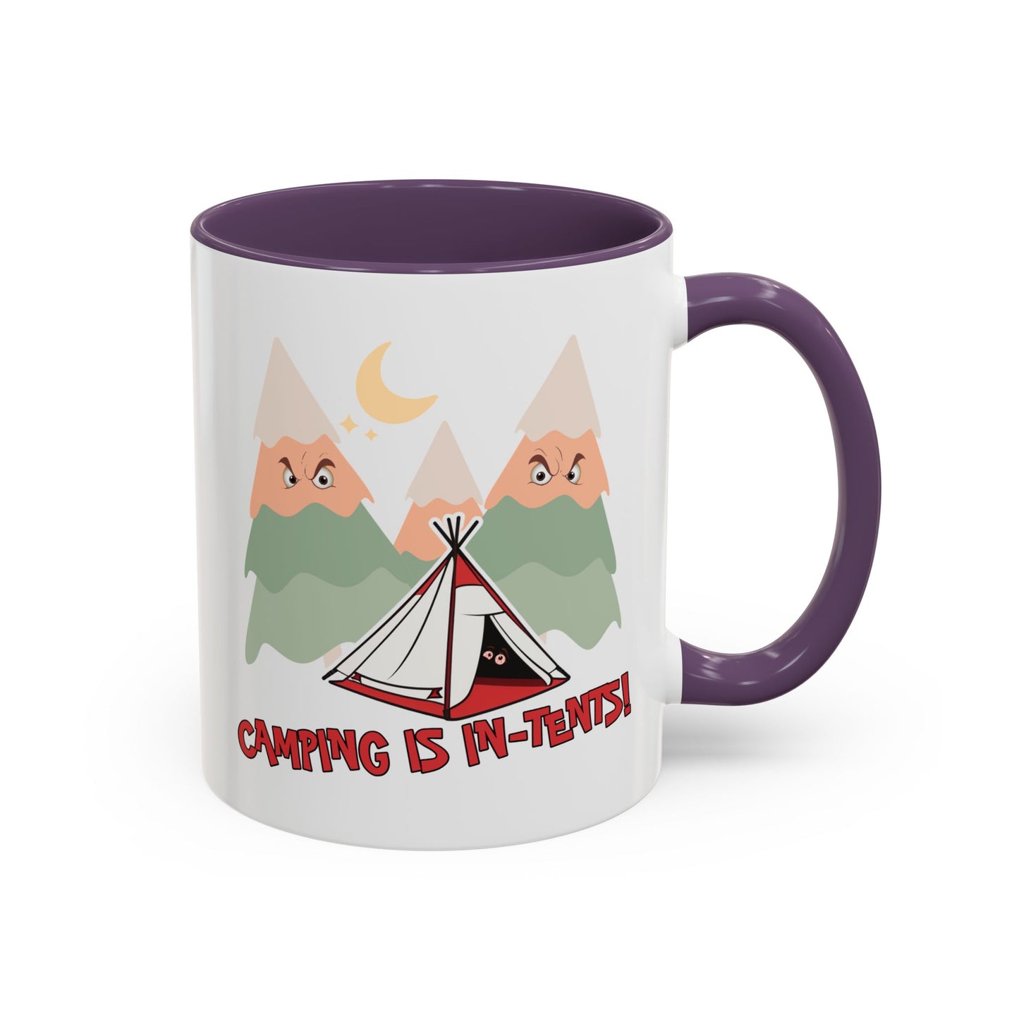 Humor Mug - Camping Is In Tents