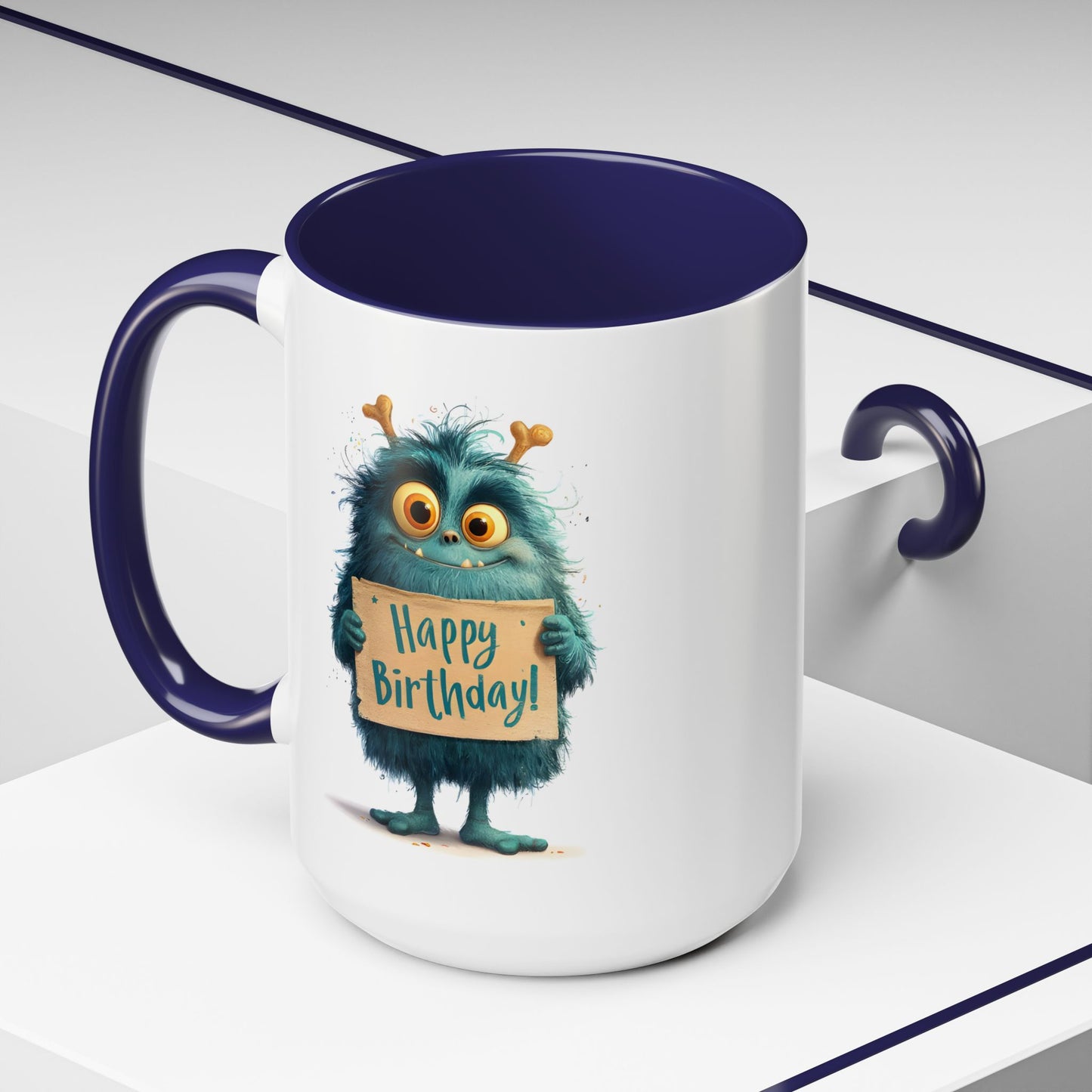 Birthday Mug - Birthday Sign Monster