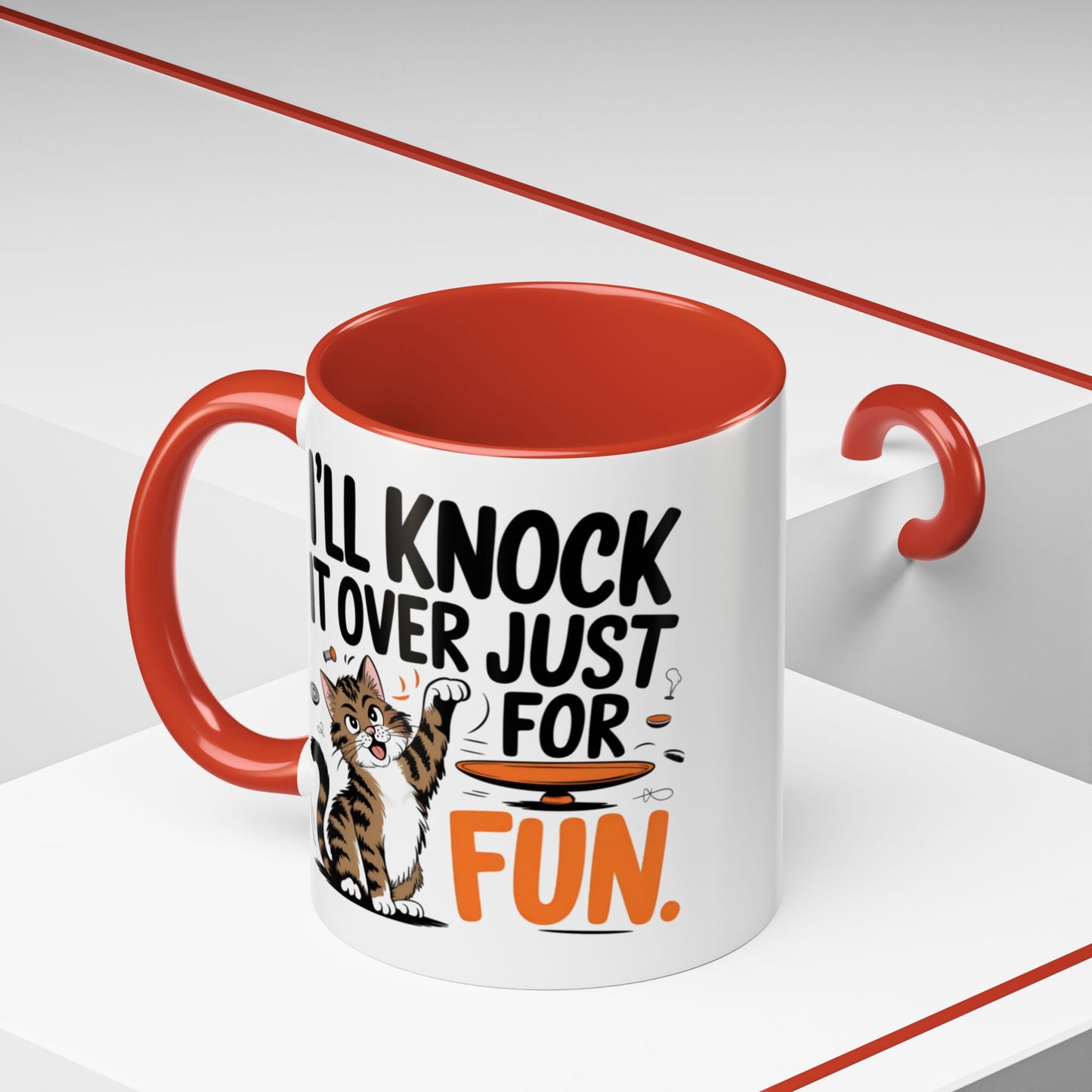 Animal Mug - I'll Knock It Over Just For Fun
