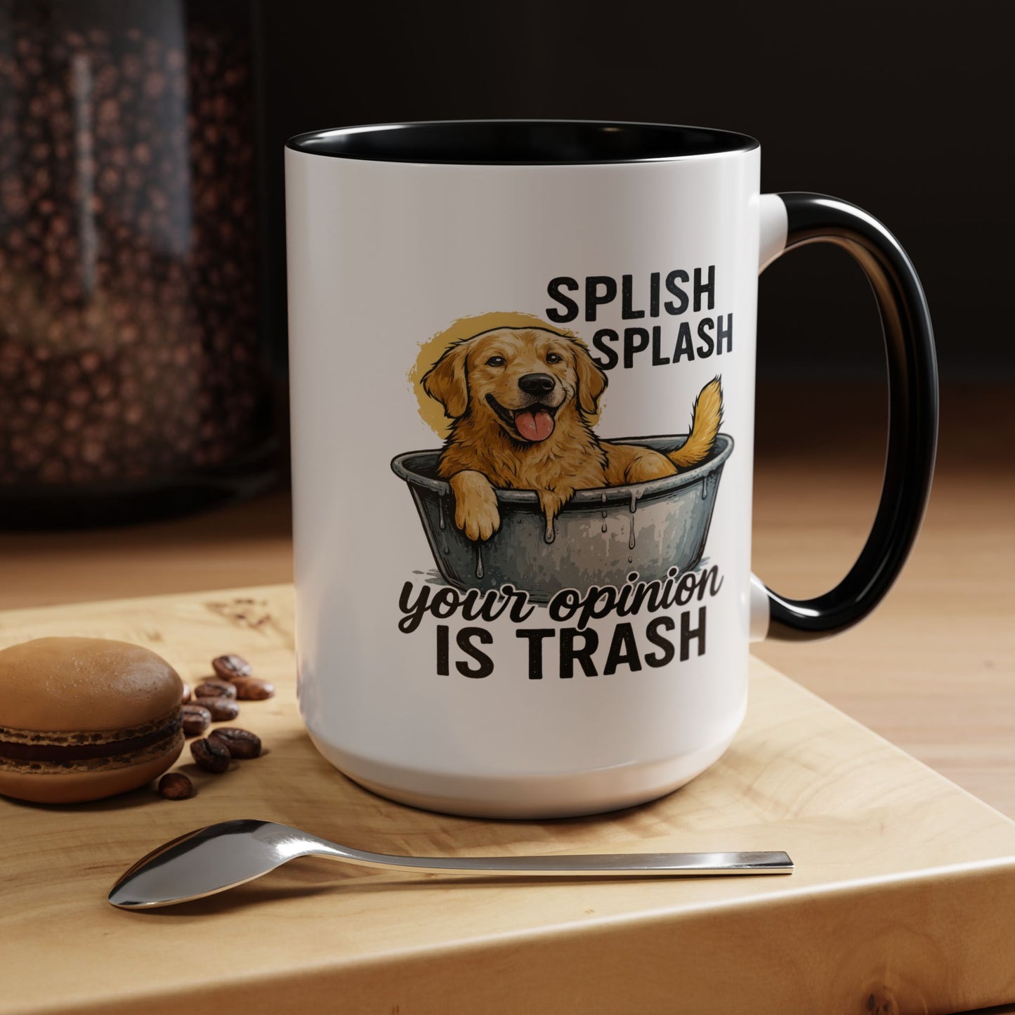 Animal Mug - Splish Splash Your Opinion Is Trash