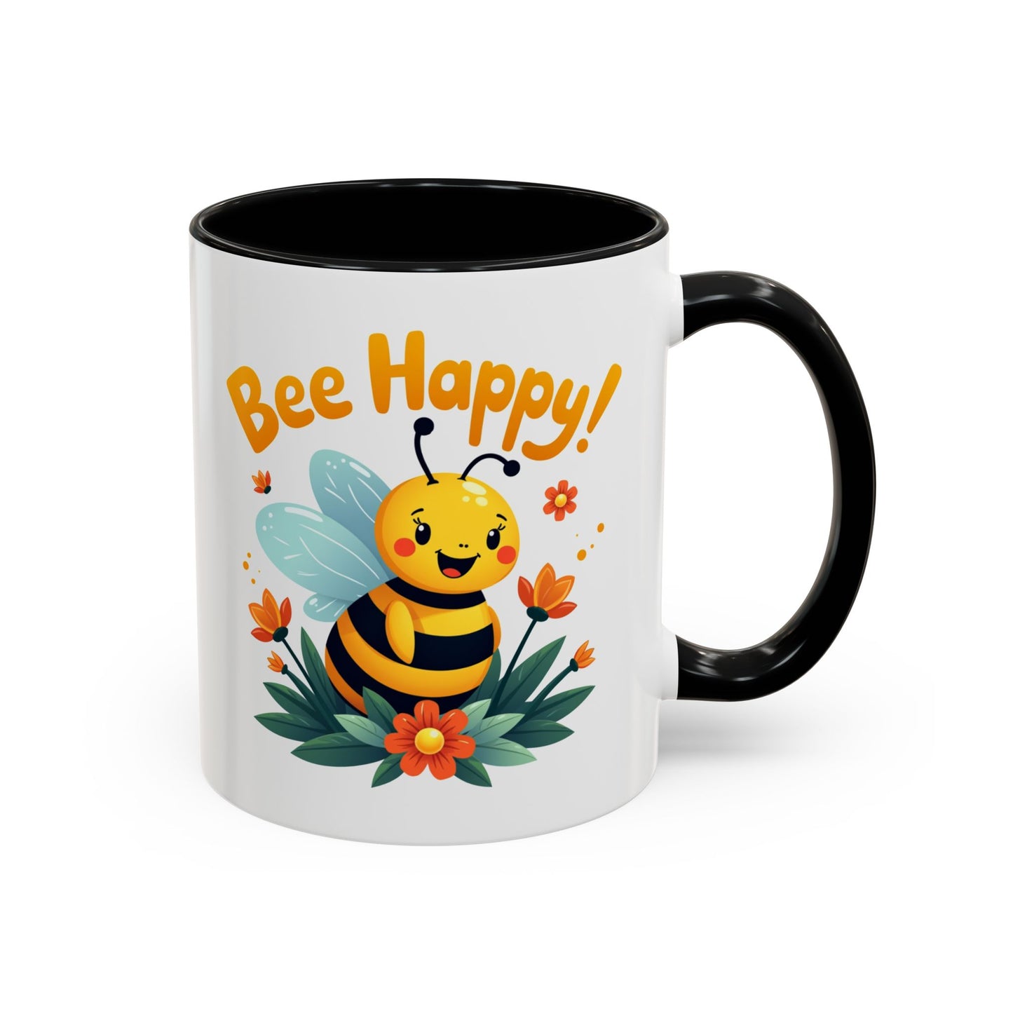 Motivation Mug - Bee Happy
