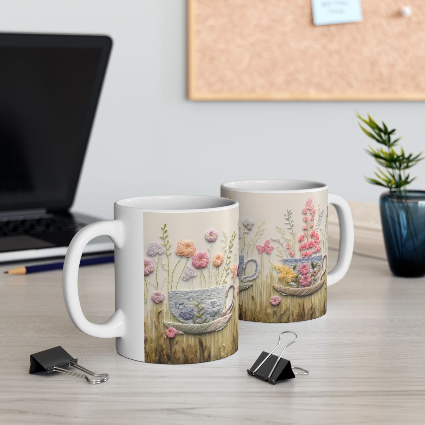 Artistic Mug - Felted Tea Cups