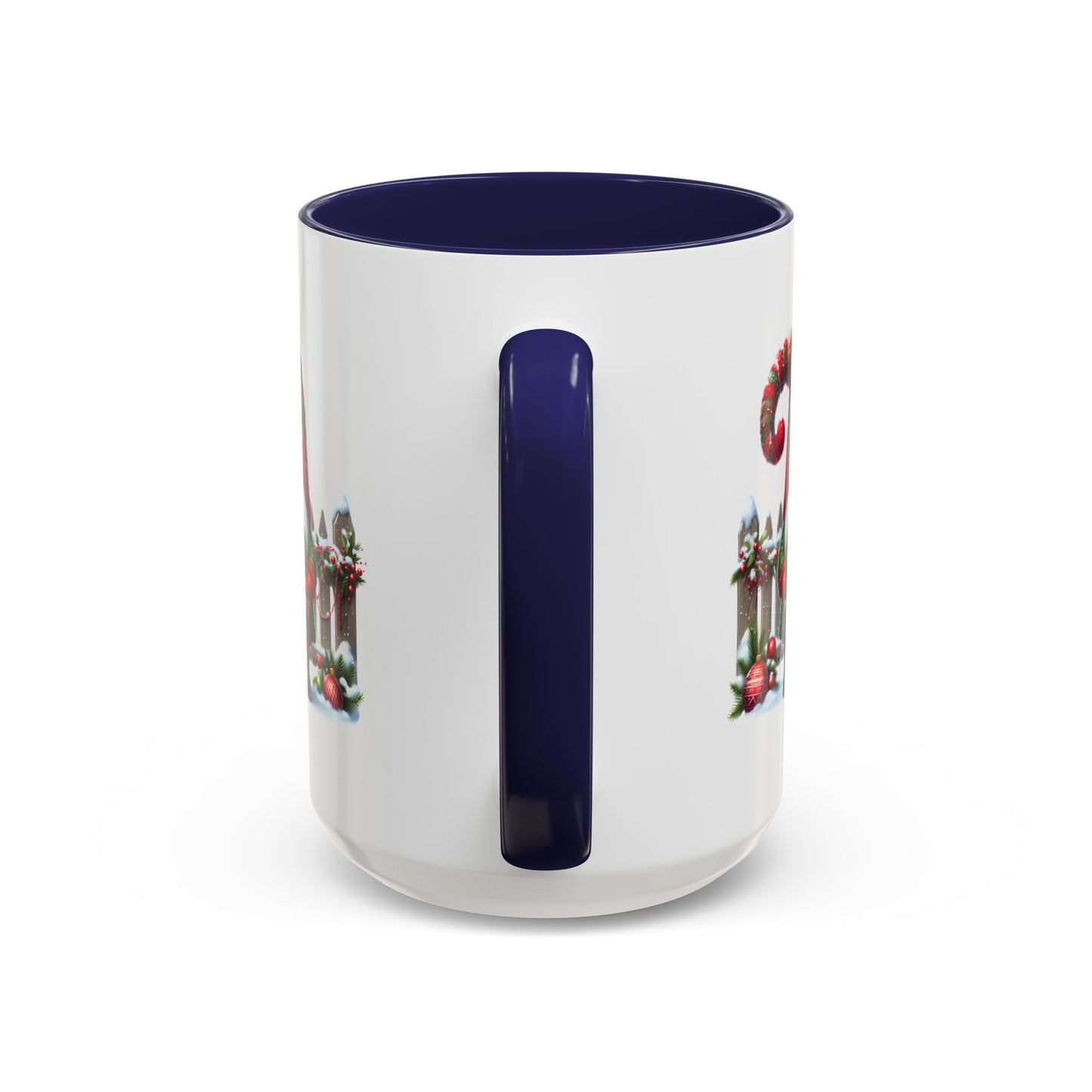 Christmas Mug - Gnome with Christmas Wreath