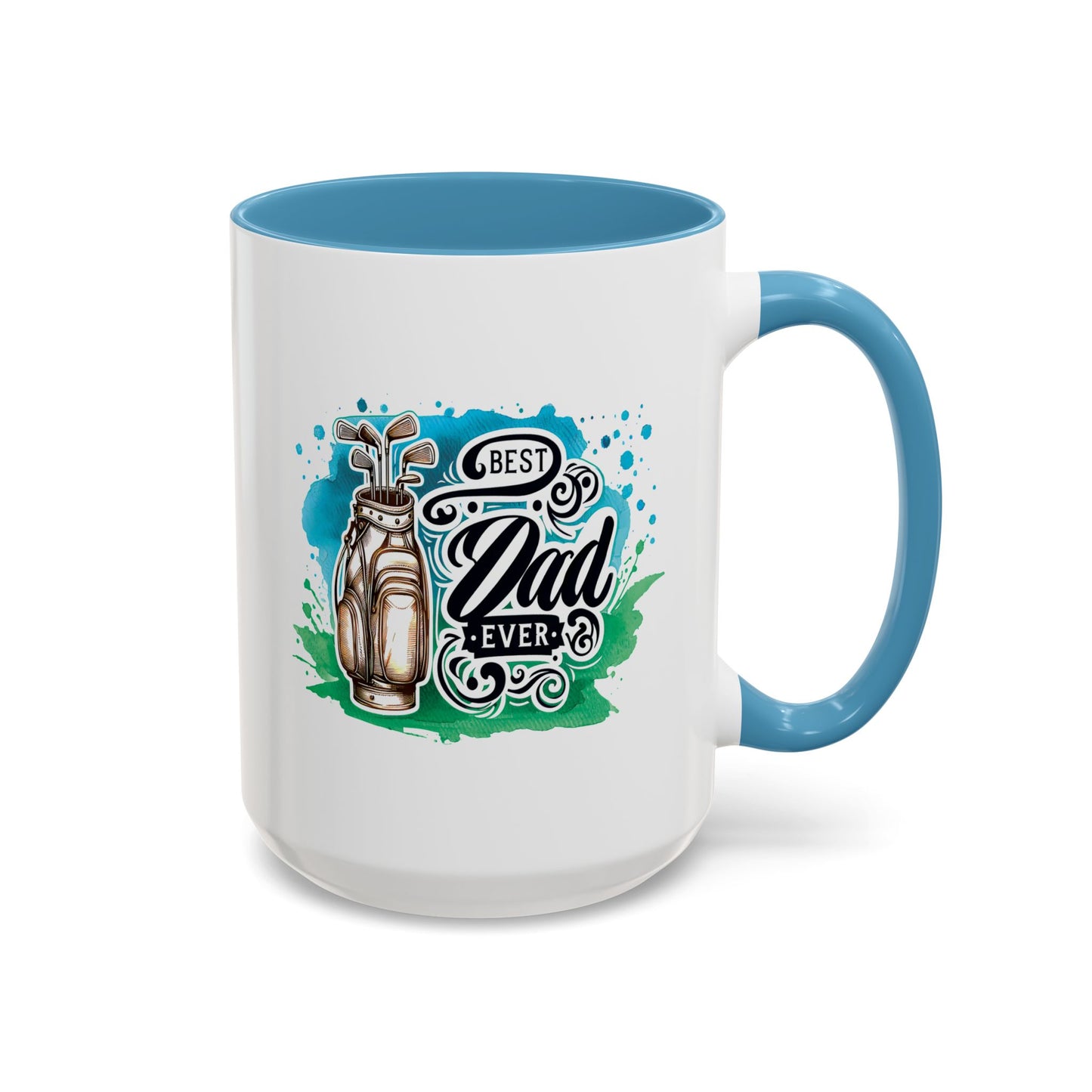 Father's Day Mug - Best Dad Ever Golf