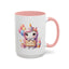 Birthday Mug - Girl Unicorn Happy Birthday Sign 2