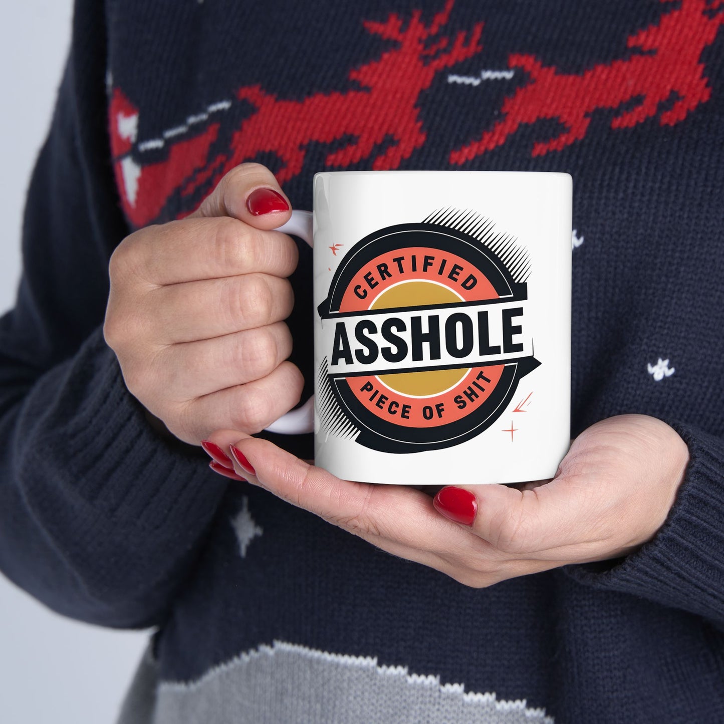 Adult Mug - Certified Asshole