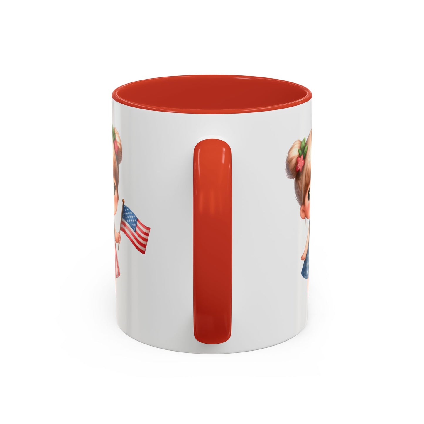 4th of July - American Girl Flag
