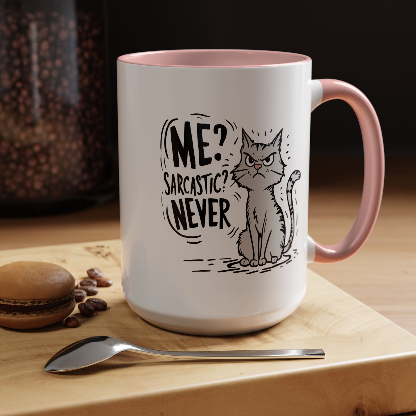 Animal Mug - Me? Sarcastic? Never