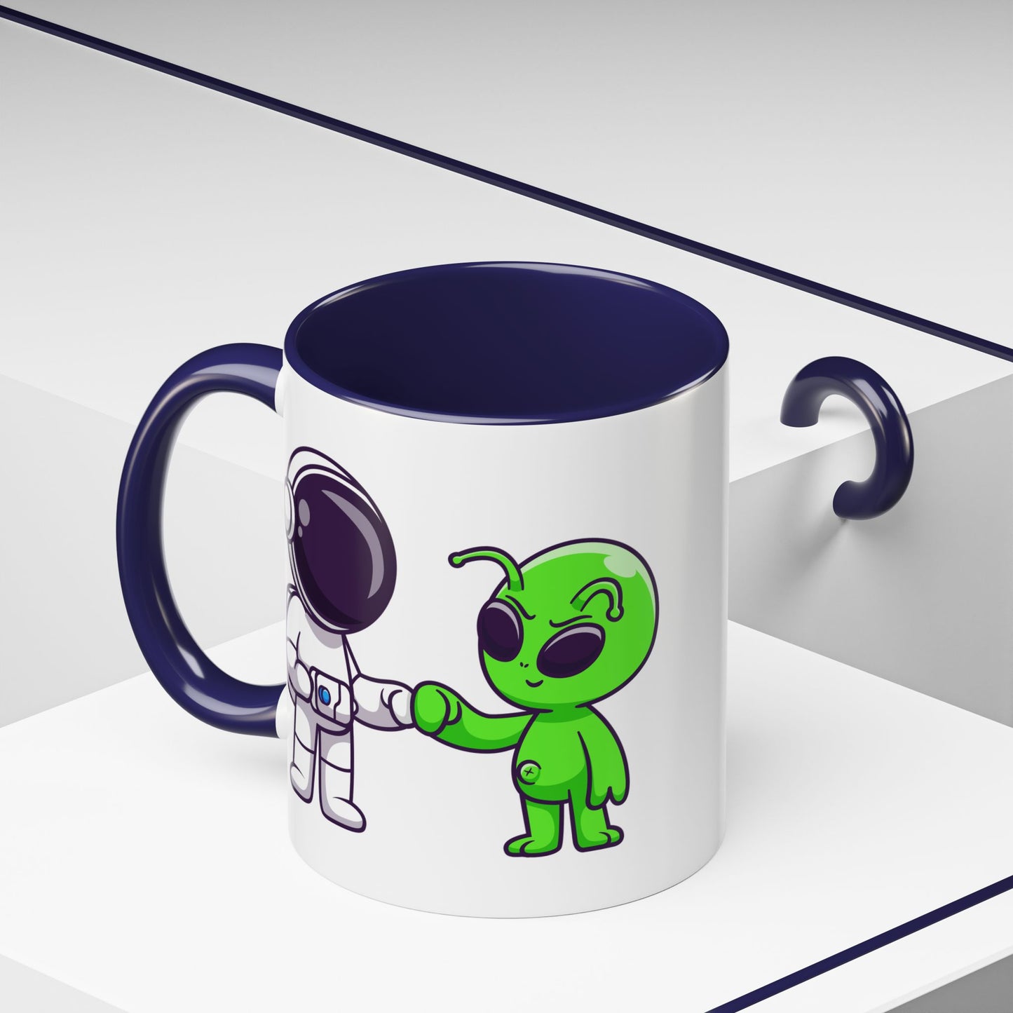 Alien Mug - Astronaut Alien Fist Pump