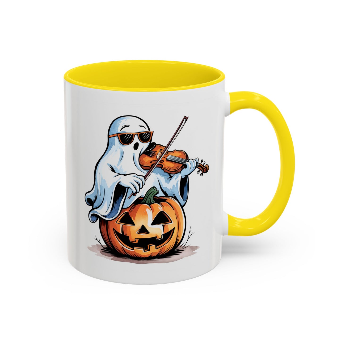 Halloween Mug - Violin Playing Ghost