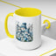 Christmas Mug - Blue Snowman Family