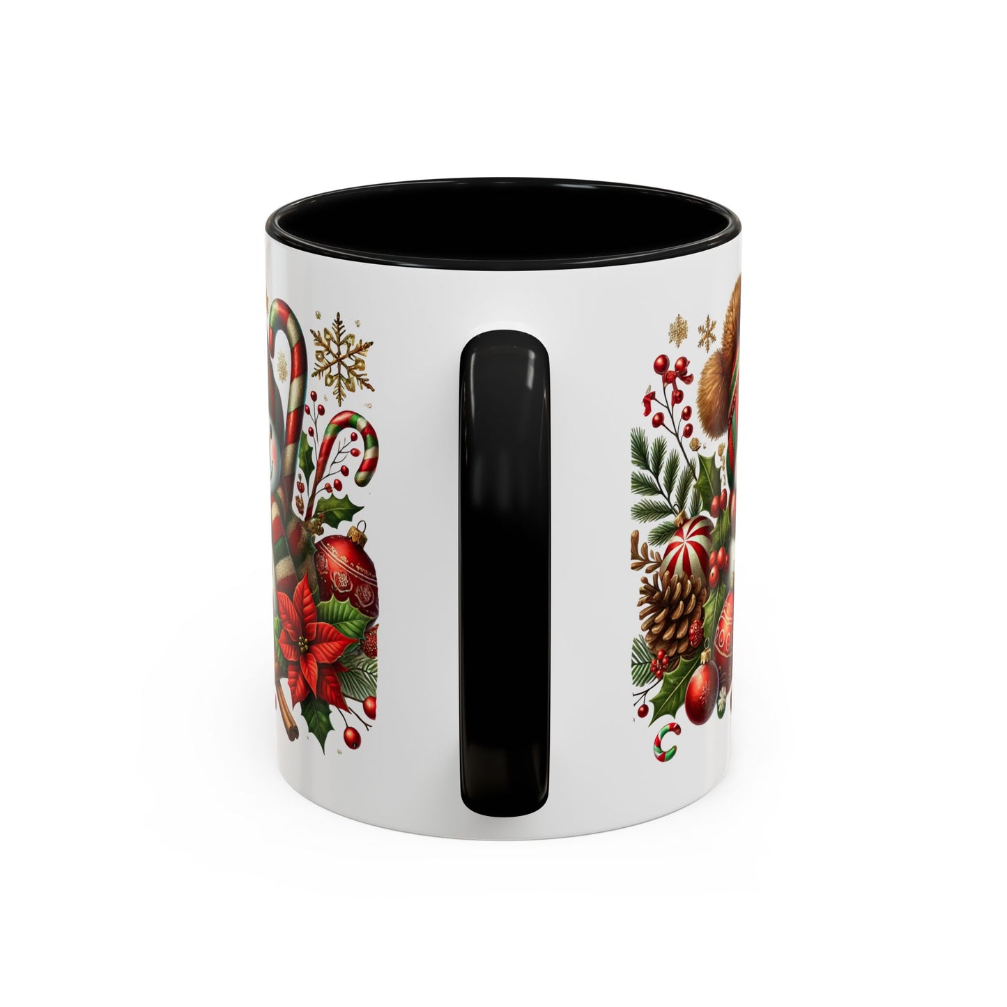 Christmas Mug - Red and Green Snowman 2