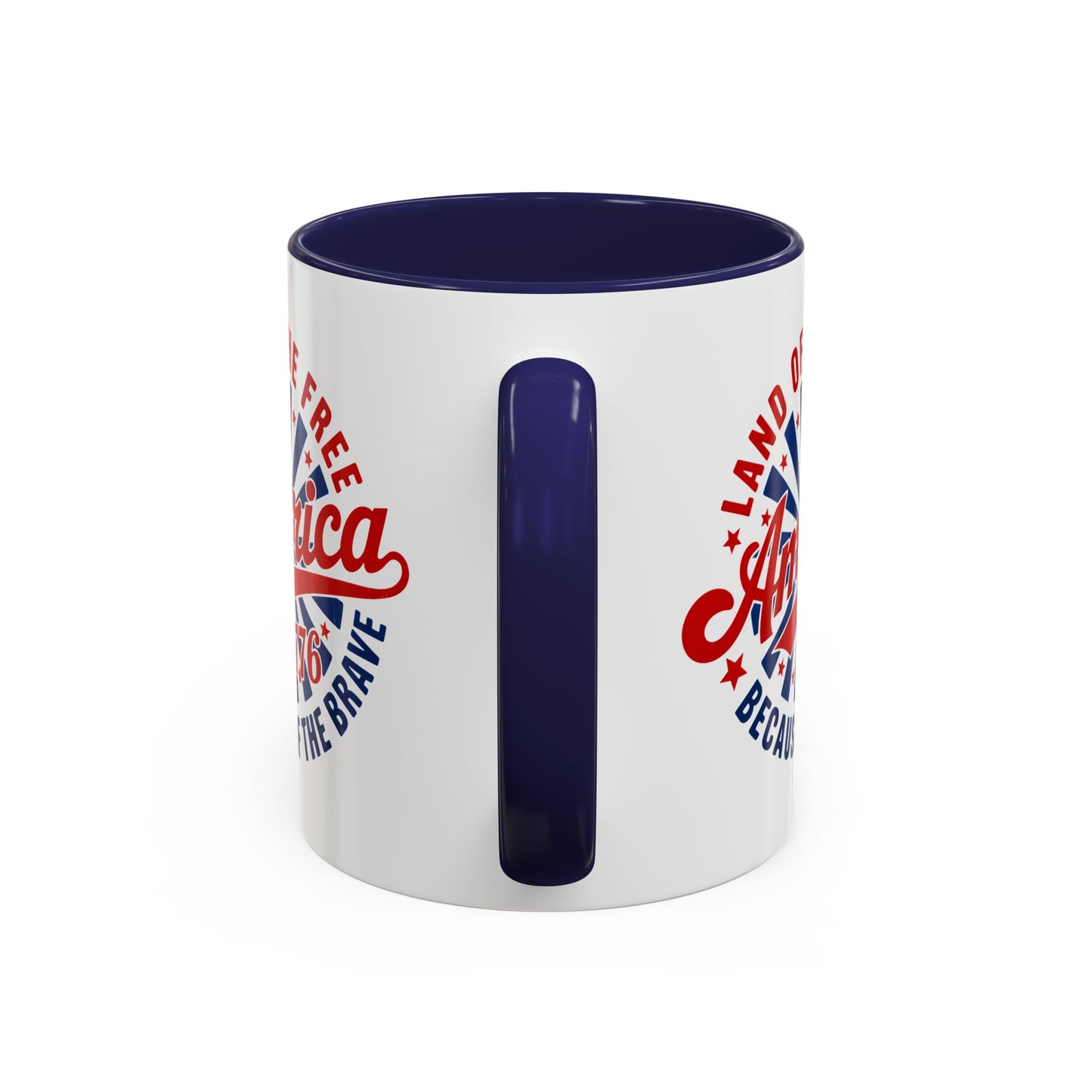 4th of July Mug - America 1776 Land of the Free