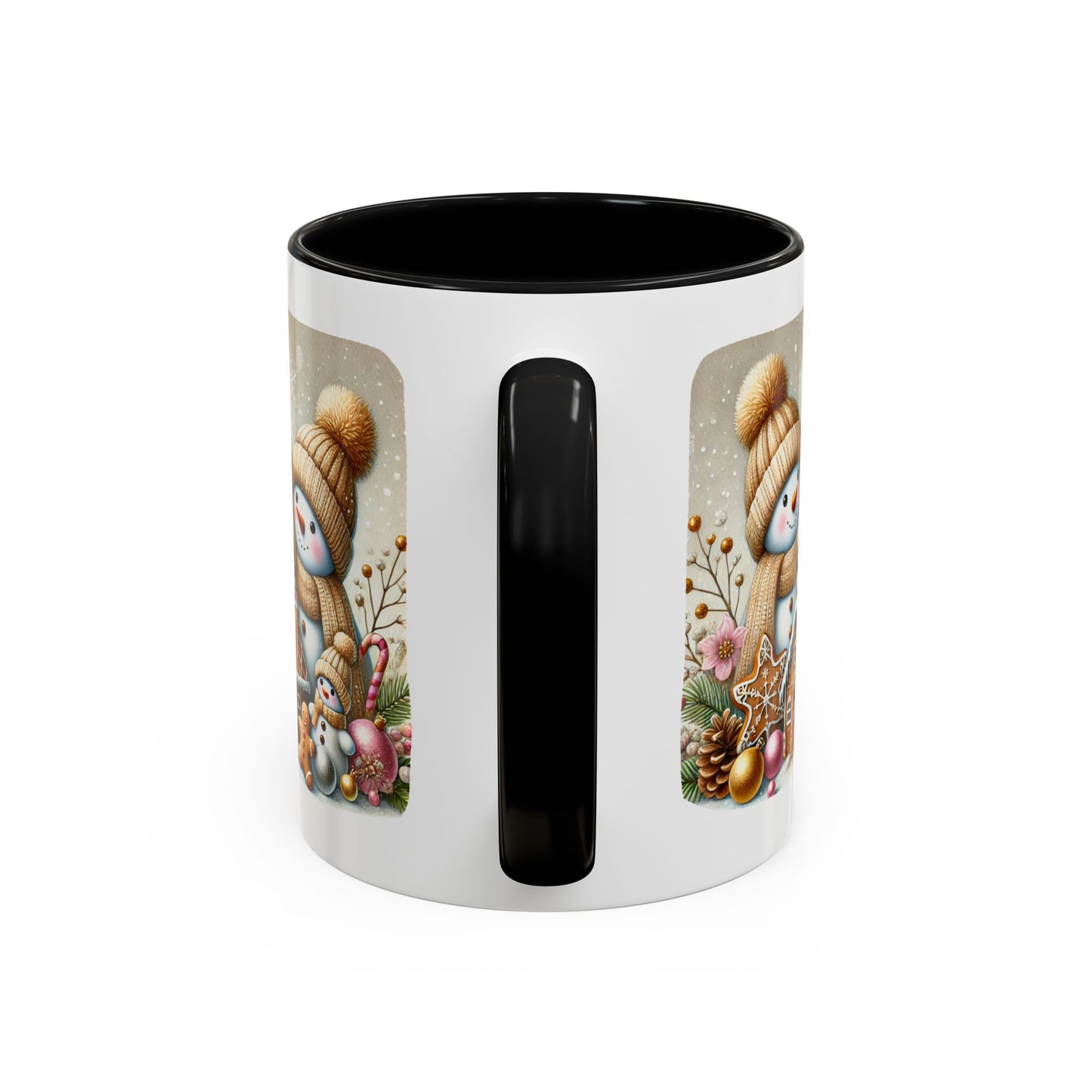 Christmas Mug - Gingerbread Snowman Family 2