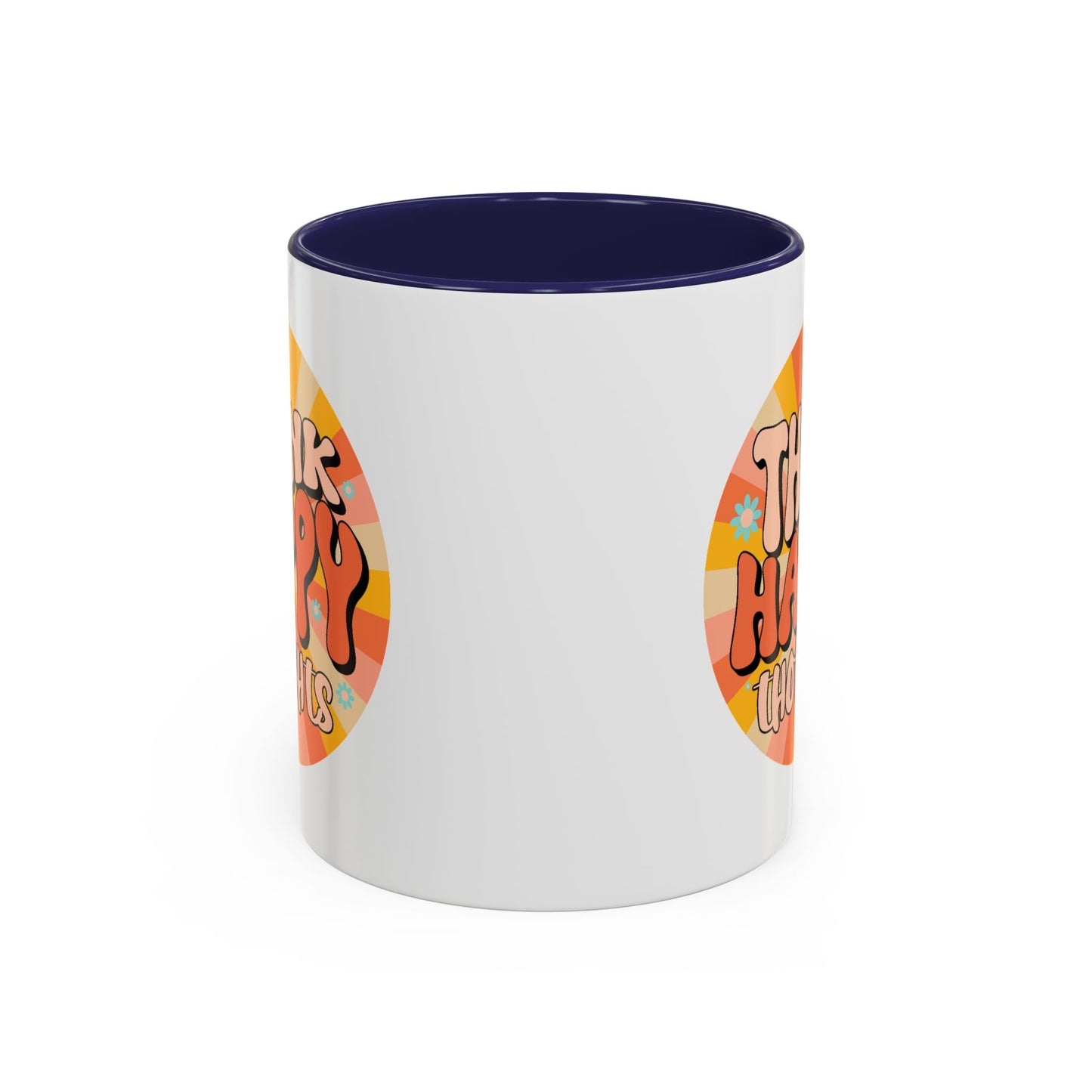 Wellness Mug - Think Happy Thoughts Hippie