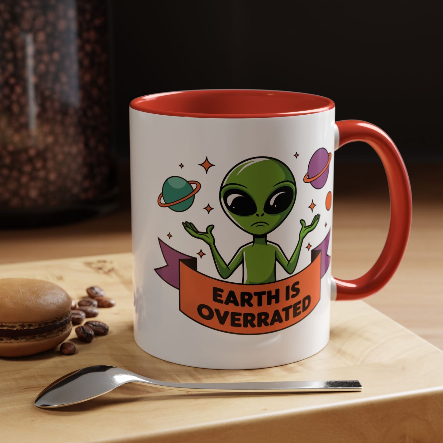 Alien Mug - Earth Is Overrated
