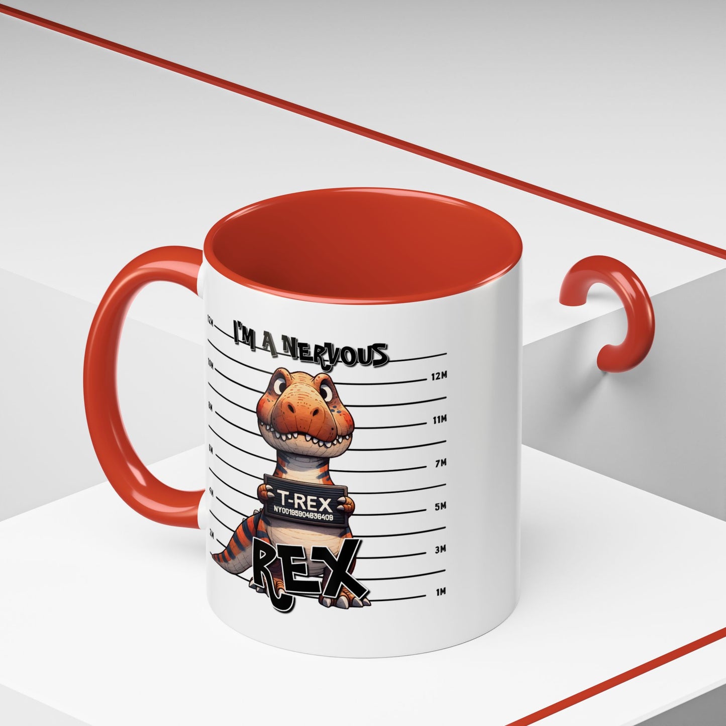 Humor Mug - I'm A Nervous Rex
