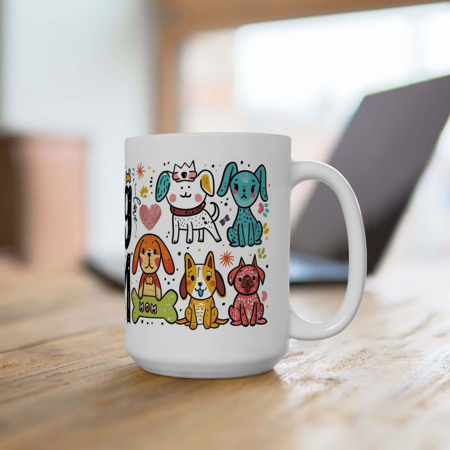 Animal Mug - Dog Mom Wrap 1