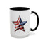 4th of July Mug - American Flag Star 3