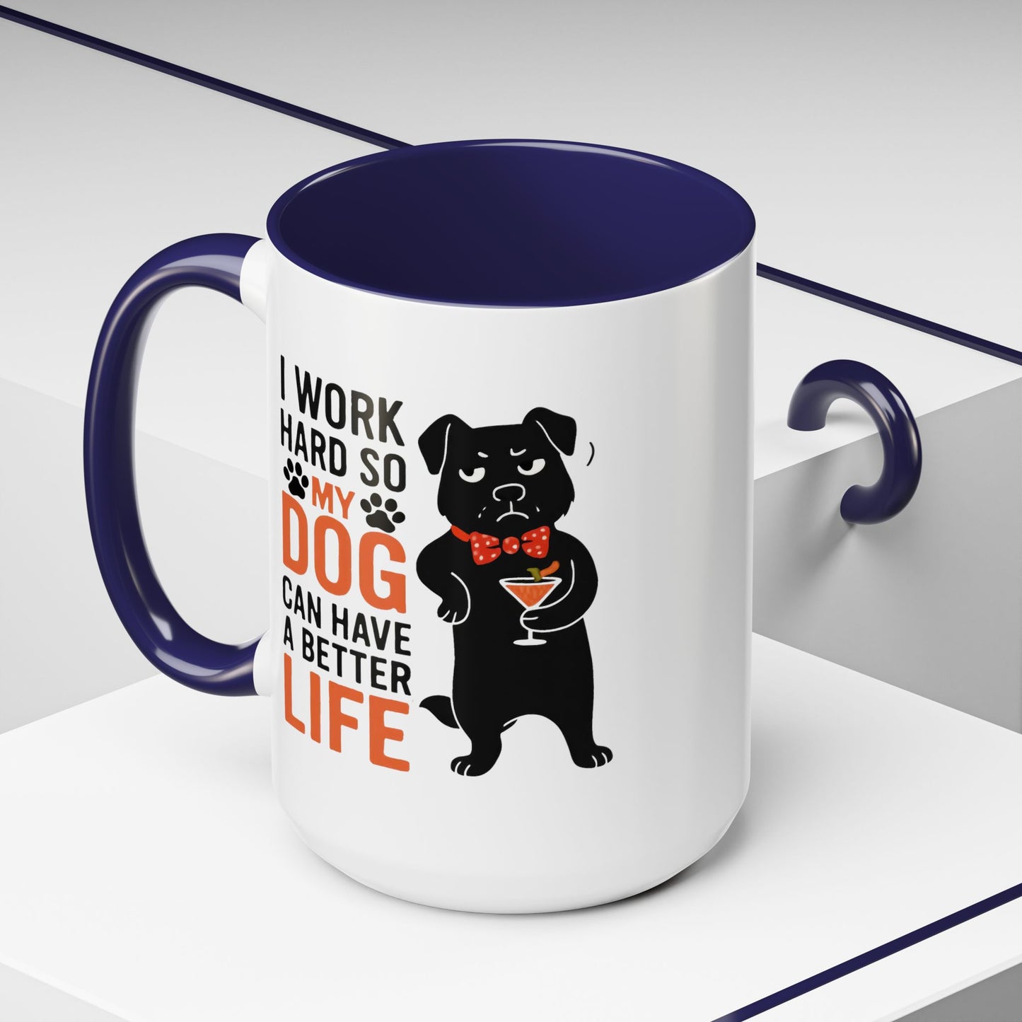 Animal Mug - I Work Hard So My Dog